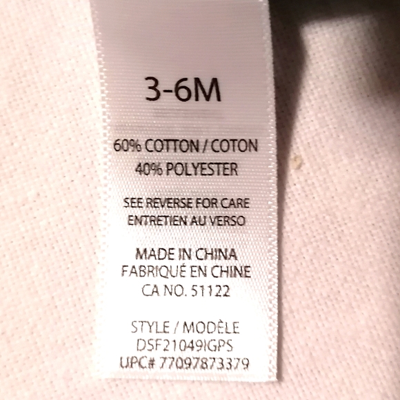 🔥SALE🔥 Disney Baby Cinderella Girls T-shirt Tee NWT Sizes 3-6M, 6-12M - Picture 4 of 5